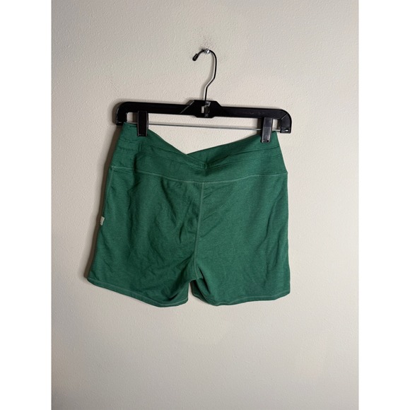 Vuori Women's Medium Green Halo Vintage Drawstring High Waist Shorts Athletic - Picture 3 of 6